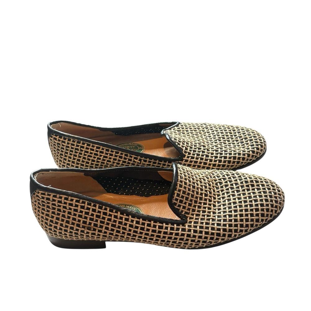 Stylish Black and Tan Loafers